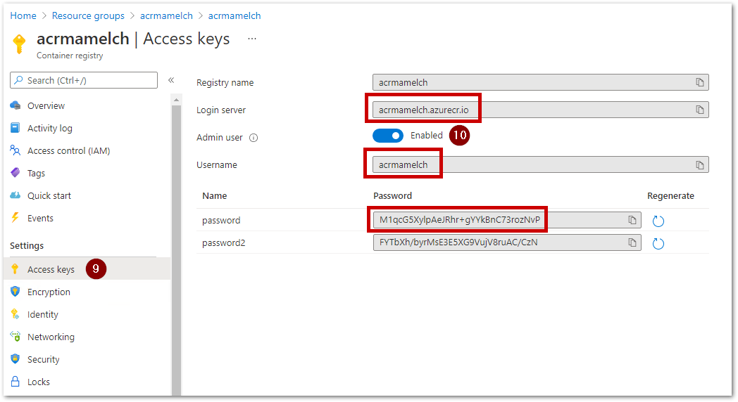 Access Keys